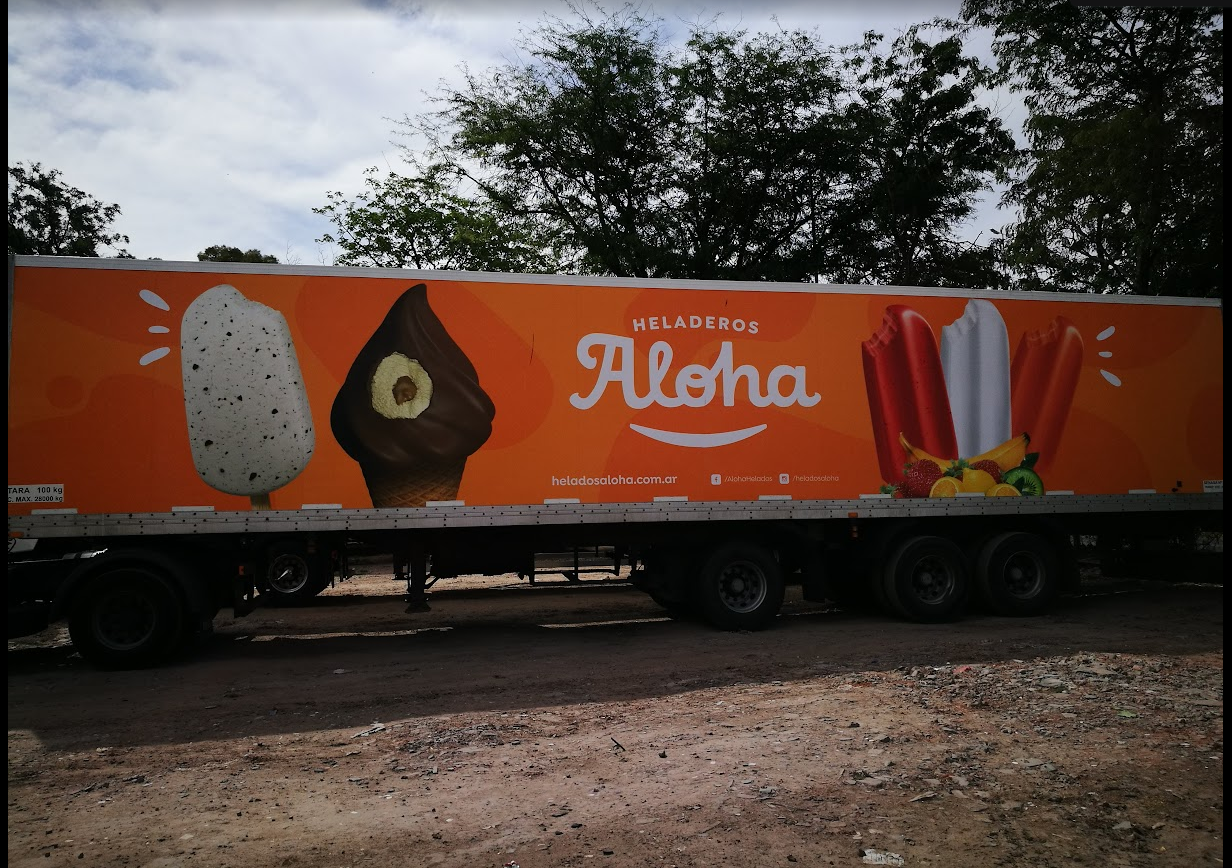 Vinilo 20m a Semi para Aloha Ituzaingo
